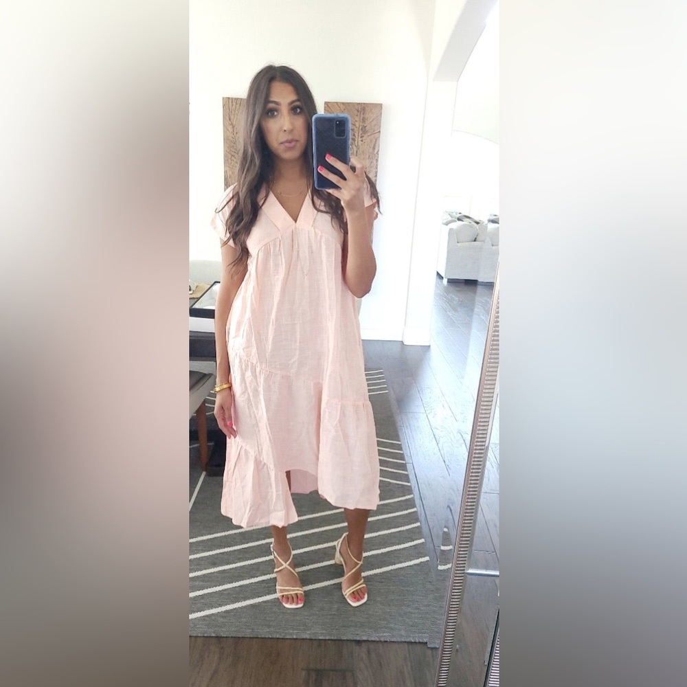 NEW*Lauren Maxi Dress in Pale Pink